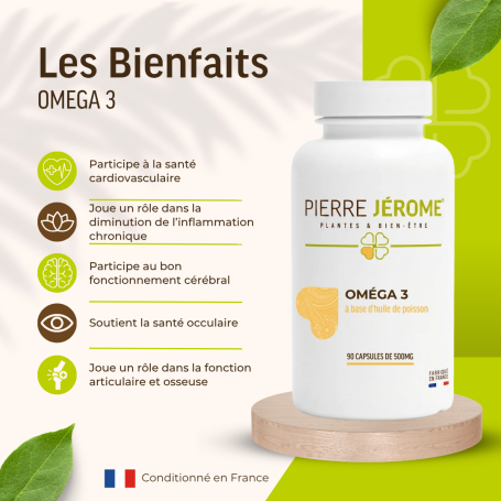 Omega 3 - Cœur, Cerveau & Santé Articulaire