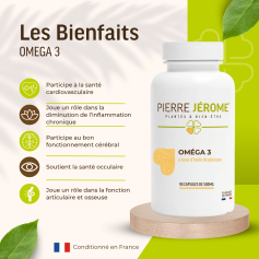 Omega 3 - Cœur, Cerveau & Santé Articulaire