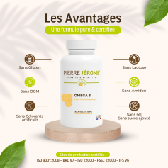 Omega 3 - Cœur, Cerveau & Santé Articulaire