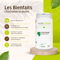 Lithothamne - Minéraux Essentiels pour Os & Bien-Être Digestif